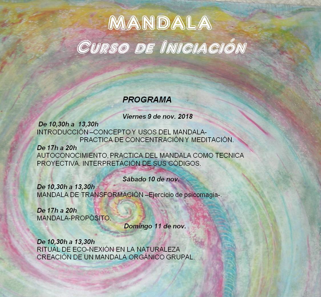PROGRAMA Mandala -iniciación XI 2018